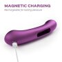 HoneyPlayBox App-gesteuerter G-Punkt-Vibrator Lila 21,1 cm Ø 3,7 cm
