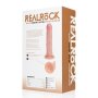 RealRock Vibrating and Rotating Regular Curved Cock - 8 / 20,5 cm - Flesh