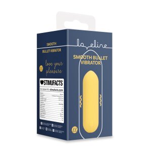 Loveline Smooth Bullet Vibrator - Sunpac Yellow