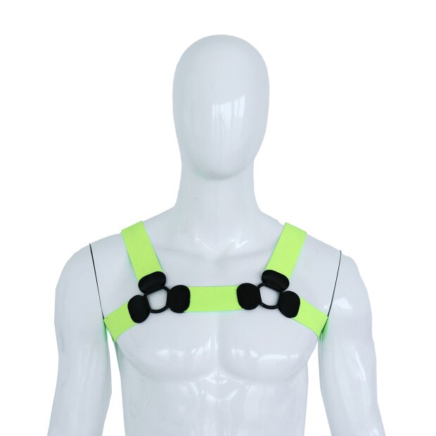 Kiotos Elastic Chest Harness L/XL Grün 110–130 cm