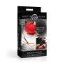 XR Brands Rosenkerze mit Halter Rot