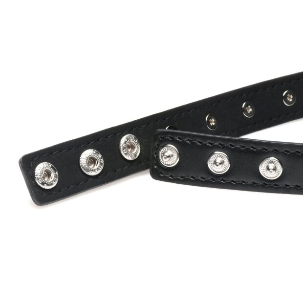 XR Brands Collier Cœur à Pointes Noir