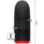 Hidden Desire Fusion X Beaded Tongue Masturbator Black
