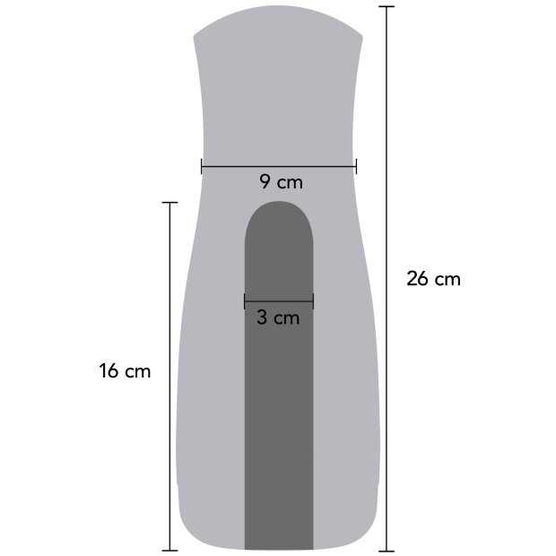 Hidden Desire Fusion X Super Suction Masturbator Red
