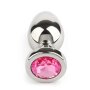 Mr. Steel Jewled Butt Plug Small Pink 2,5 cm