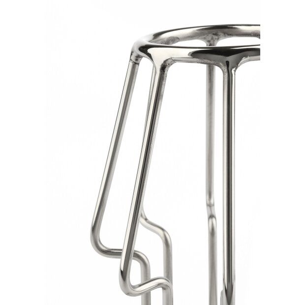 Mr. Steel Trapezoid Anal Plug Large Silver