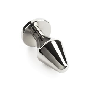 Mr. Steel Classic Butt Plug Medium Silver 3,8 cm