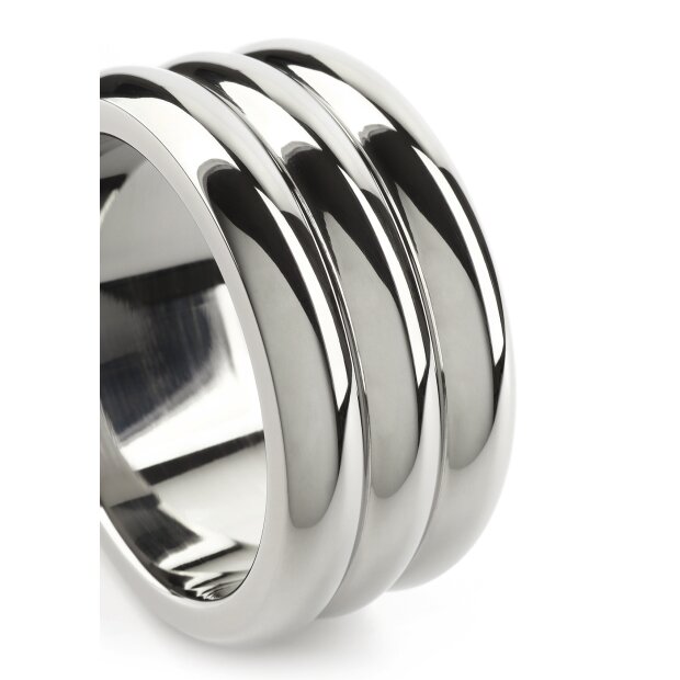 Mr. Steel Elegant Deep C-Ring 45 mm Silver