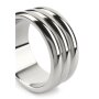 Mr. Steel Elegant Deep C-Ring 50 mm Silver