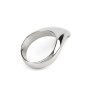 Mr. Steel Teardrop C-Ring 50 mm Silver