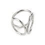 Mr. Steel Triad Chamber C-Ring Large Silver