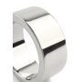 Mr. Steel Mega Wide Band C-Ring 40 mm Silver