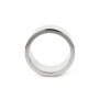 Mr. Steel Mega Wide Band C-Ring 45 mm Silver