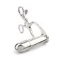 Mr. Steel Barr Rectal Speculum Small Silver