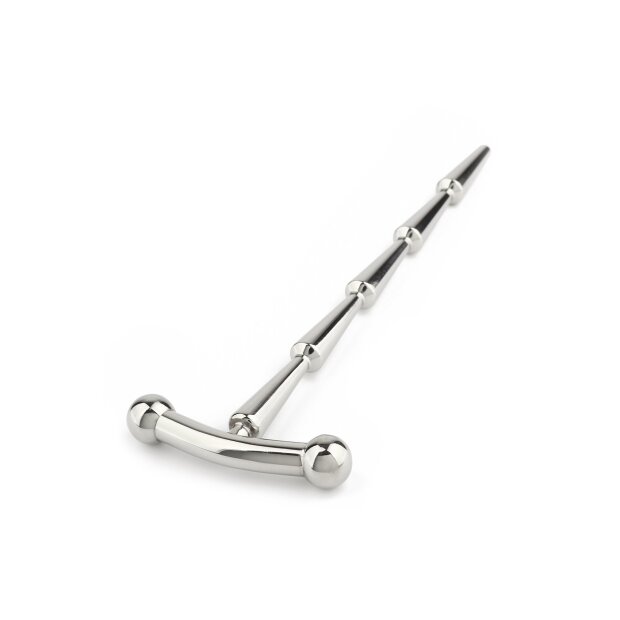Mr. Steel Smooth Cum Rattle Penis Plug Silver