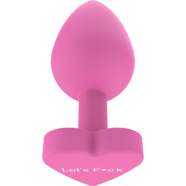 Toyjoy Lets Fuck Buttplug Pink 3,5 cm