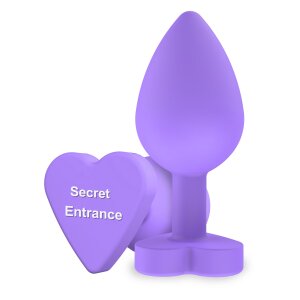 Toyjoy Secret Entrance Buttplug Purple 3,5 cm