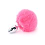 Toyjoy Happiness Enchanting Bunnytail Buttplug Pink 2,6 cm