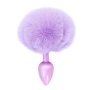 Toyjoy Happiness Enchanting Bunnytail Buttplug Purple 2,6 cm