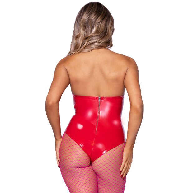 Leg Avenue Lack Boned Bodysuit L