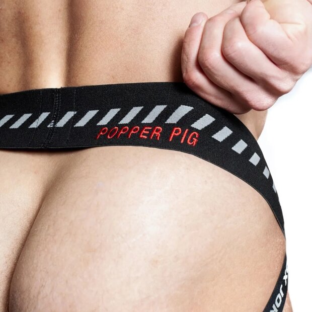 OXJOK by Oxballs Popperjock Jockstrap Schwarz S - XL