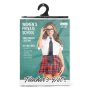 Teacher Pet Womans 4Pcs Private School Sweetheart Costume Onesize - Queensize