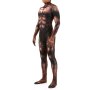 CosplayDogs Werwolf Cosplay-Jumpsuit Braun S -XL