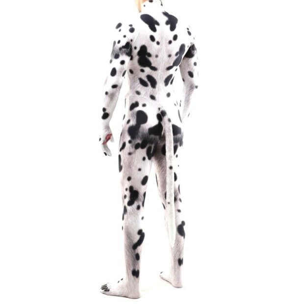 CosplayDogs Dalmatiner-Hund Cosplay-Suit schwarz-weiß S - XL