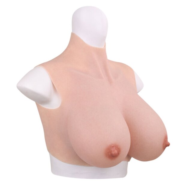 CrossGearX Breastplates Crossdresser Fake Tits - Silicone B - G