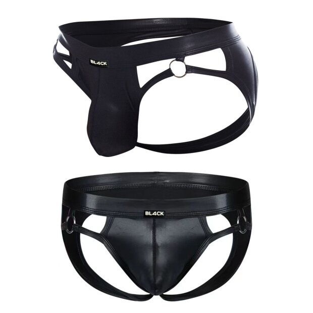 C4M Dungeon Black Jockstrap S - XL