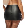 ZADO Leder Minirock S - XXL