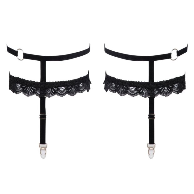 Cottelli Collection Strumpfbänder 2 Stück S/M - L/XL