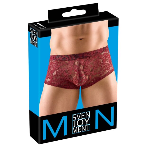Svenjoyment Herren Pants Dunkelrot S - XXL