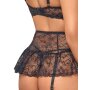 Abierta Fina Hebe Strapsset 75B/S - 85C/L