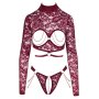 Abierta Fina Top und Rio offen rot S - XL