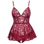 Cottelli Collection Babydoll rot XL - 3XL