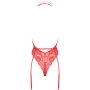 KOTEK Kristinella body red-white S/M - L/XL