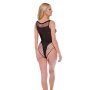 Baci Diamonte Bodysuit Black Onesize - Queensize