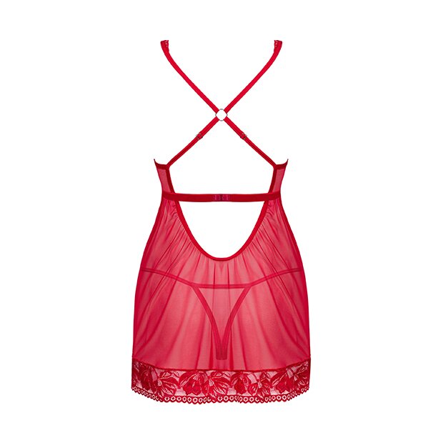 Obsessive Lacelove babydoll & thong XS/S - XL/XXL