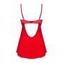 Obsessive Ingridia Kleid mit String rot XS/S - XL/XXL