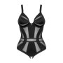 Obsessive Chic Amoria Body mit Ouvert String schwarz XS/S - XL/XXL