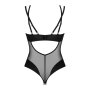 Obsessive Nesari Body mit Ouvert String schwarz XS/S - XL/XXL