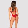 Obsessive Chilisa Body mit Ouvert String rot XS/S - XL/XXL
