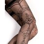 Ballerina - Fantasy Hold Ups - Stockings (20 denier) - Black - S/M - L/XL