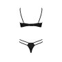 Casmir Lili 2pcs set black-violet S/M - XXL/3XL