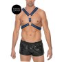 Shots Schottisches Ledergeschirr blau S/M - L/XL