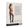 Strumpfgürtel mit Design schwarz - Onesize - Queensize