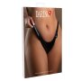 High Waisted Wetlook Panty Black - S - L