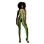 Shots Ouch! UV-Neon Bodystocking grün Onesize - Queensize