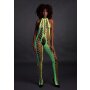 Shots Ouch! UV-Neon Bodystocking grün Onesize - Queensize